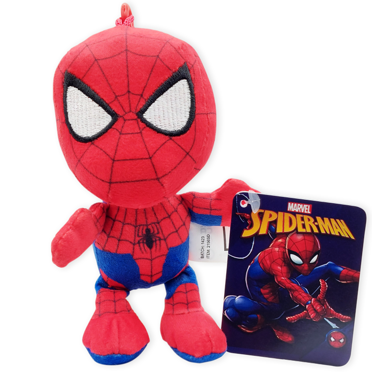 Marvel peluche bagclip Spiderman 13 cm, peluche goodie collector de qualité  exceptionnelle