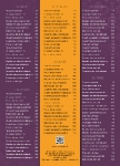 Carte de menu personnalisée, couleur aubergine