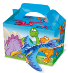 Boîte menu enfant Dinosaures + jouet surprise Type de jouets : Surprises sans jouets en plastique
