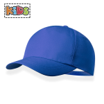Casquette enfant personnalisable en matière recyclée Couleur casquette : Bleu