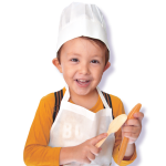 toque chef enfant + tablier cuisine