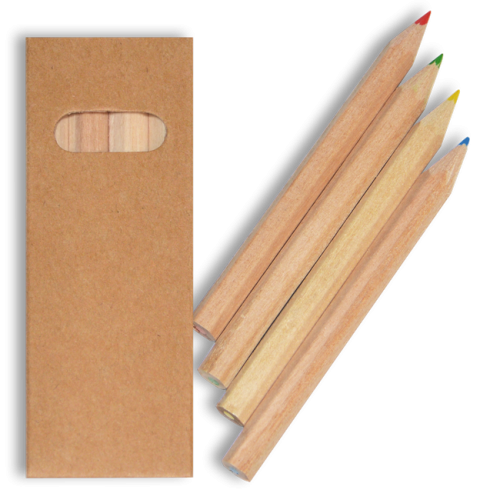 4 crayons de couleur pas cher
