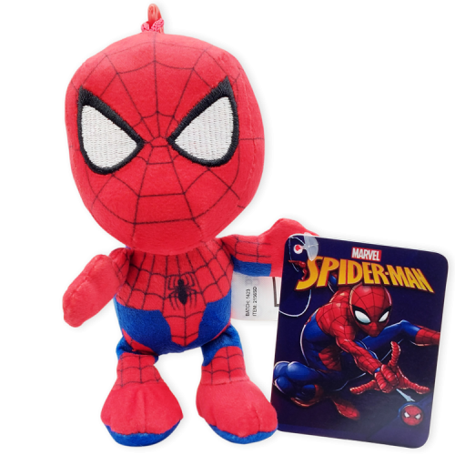 Peluche BagClip Spiderman 13 cm